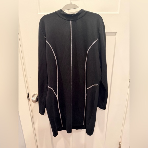 Fashion Nova Dresses & Skirts - Fashion Nova Plus Size 3X Black Long Sleeve Mock Neck Bodycon Dress